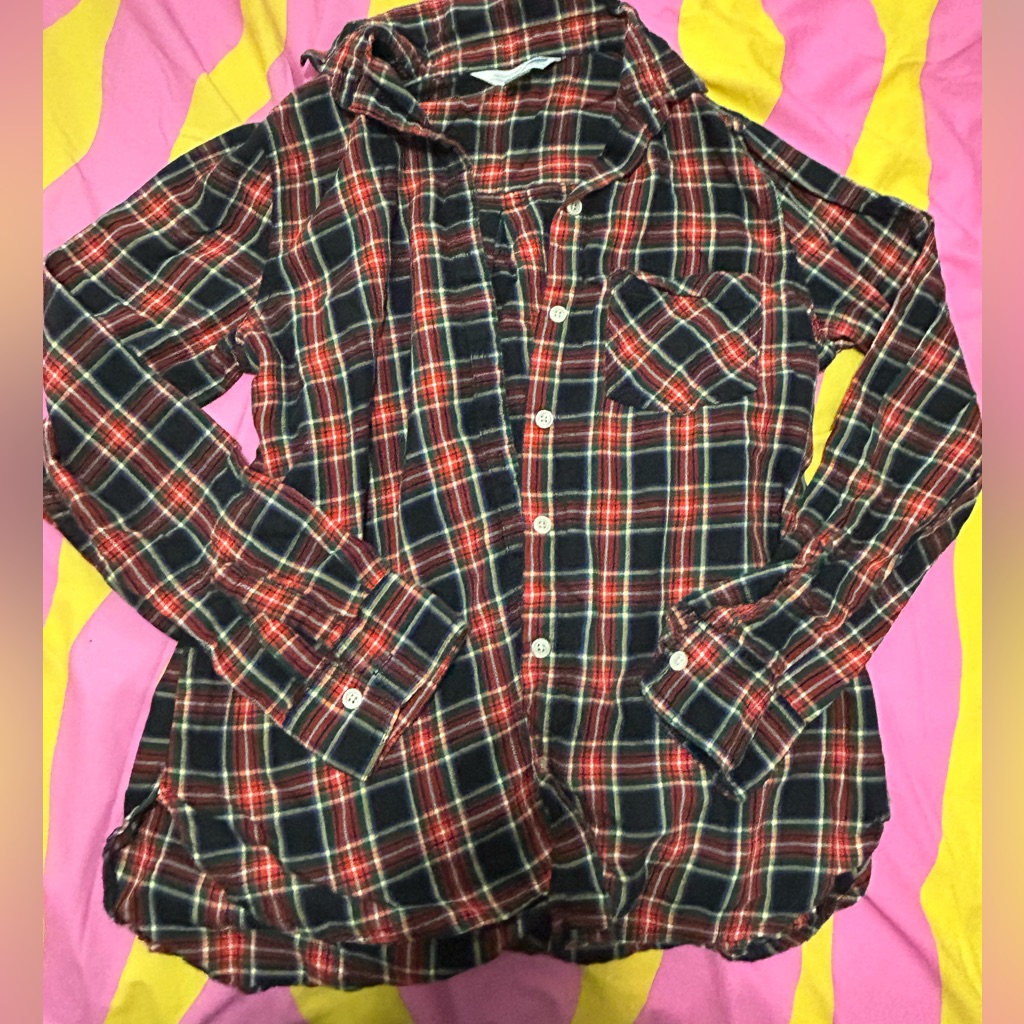 Retro 80s Slim Fit Flannel